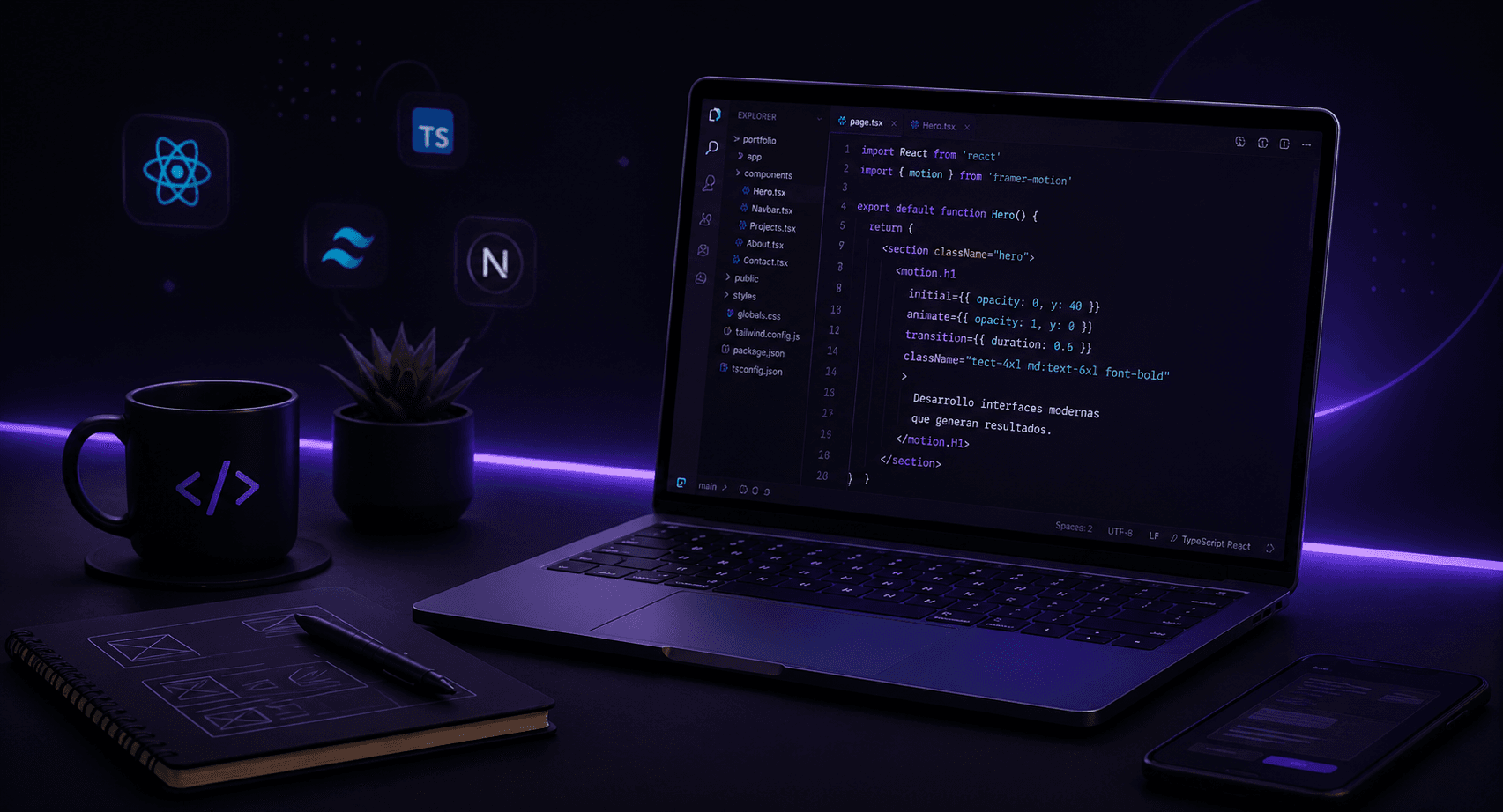 Workspace desarrollo frontend